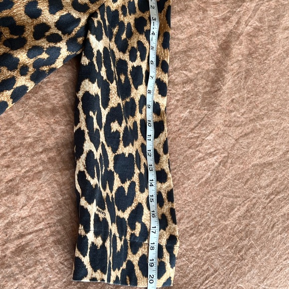 Ganni Leopard Print Coat - Picture 9 of 13